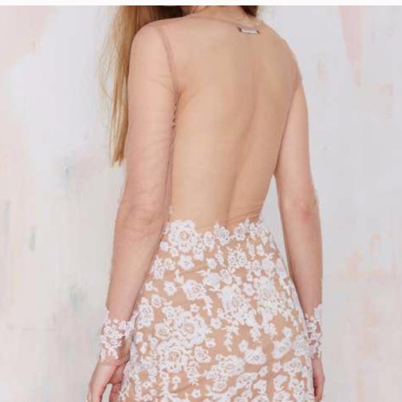 COPY - FOR LOVE AND LEMONS LUAU MINI DRESS - Picture 2 of 4